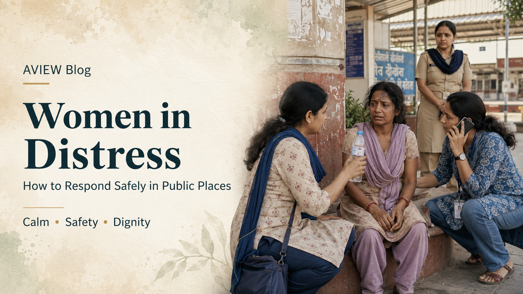 Women in Distress: How to Respond Safely in Public Places